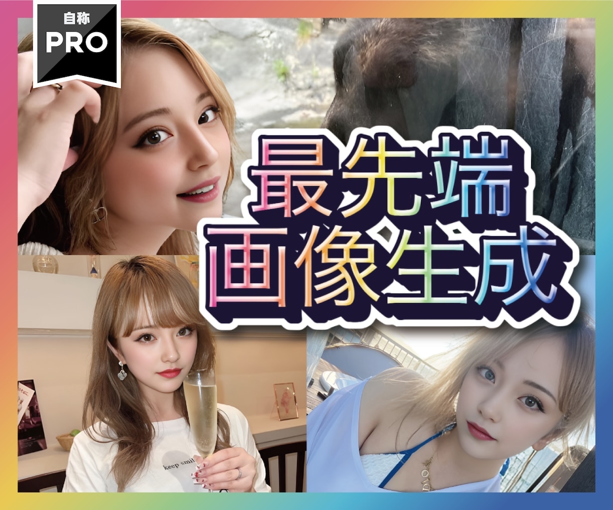 超最先端★AIでお好きに、自由発想で画像編集します 未だ誰も知り得ない 魔法のような画像編集・画像加工を自由に イメージ1
