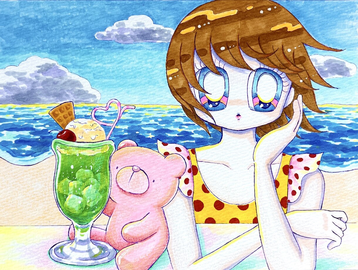 目を引く絵柄で世界観をアシストします 唯一無二の絵柄であなたの世界を彩ります イメージ3