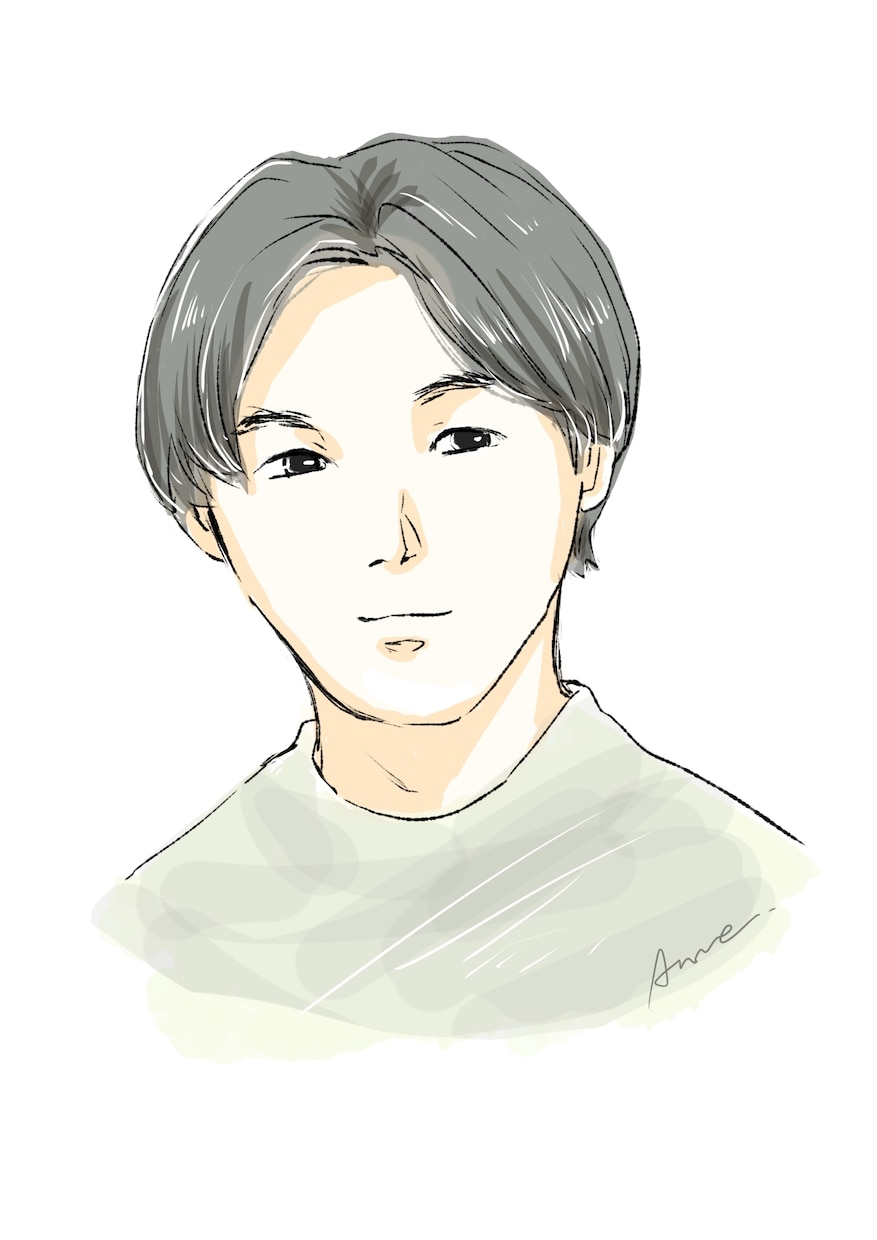 魅力が伝わる❀少しコミック調の似顔絵を描きます あなた様らしい世界に一枚の似顔絵を描きます。 イメージ4