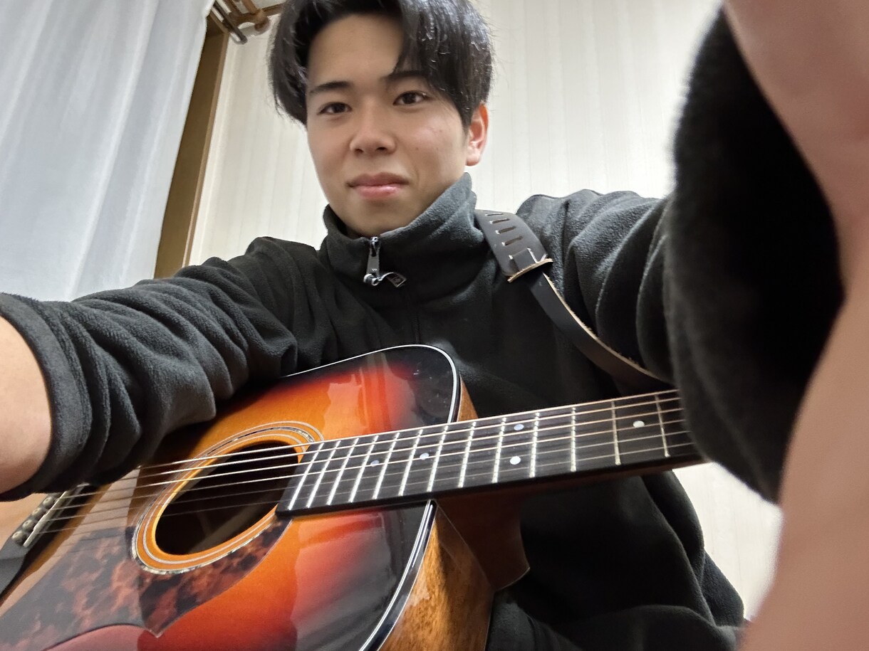 サブスクで楽曲配信中の私があなただけの曲を作ります 作詞作曲し、アコギを用いて弾き語りで楽曲提供致します。 イメージ3