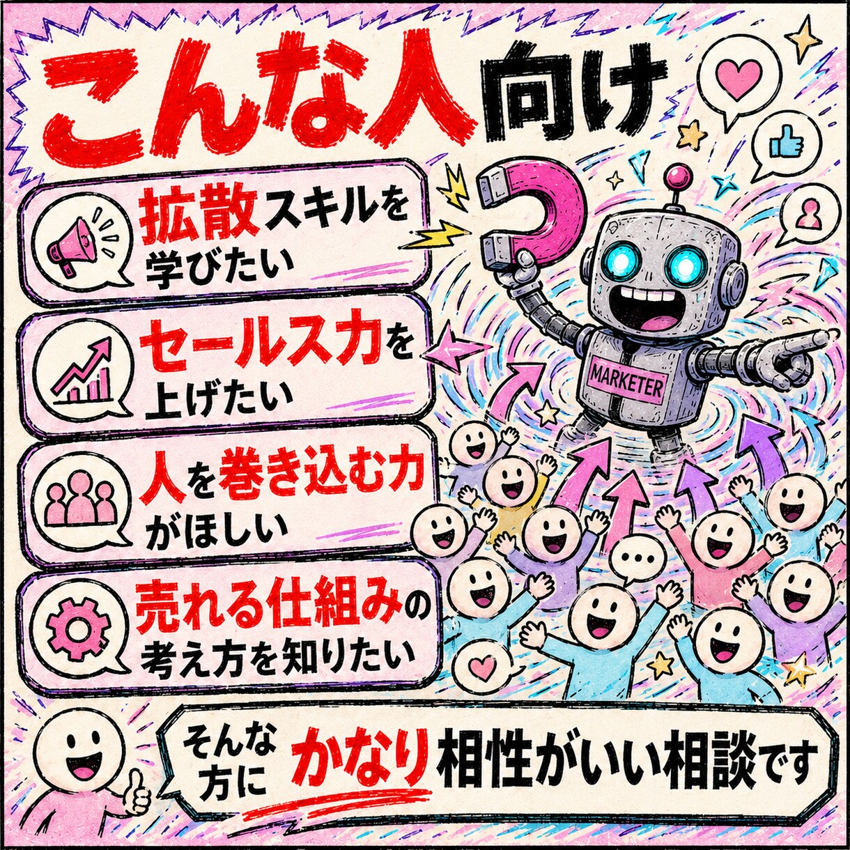 拡散セールス人を巻き込むスキルの裏側を伝授します セールス・マーケのプロが、あらゆるもののセールスに役立つ原理 イメージ2