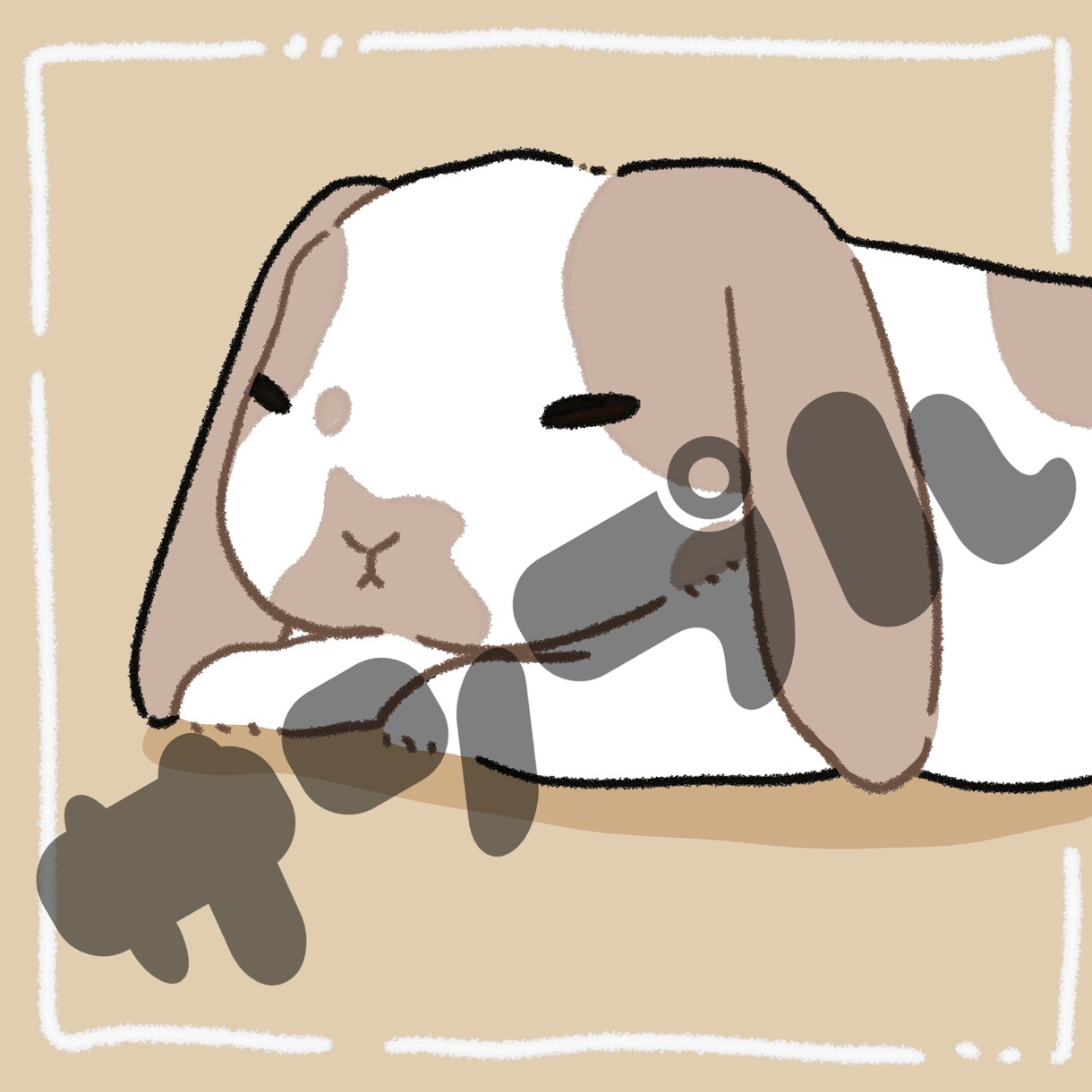 即日対応◾︎かわいい動物のイラスト制作します 大好きなペットさんの絵、描かせて頂けませんか♪ イメージ1
