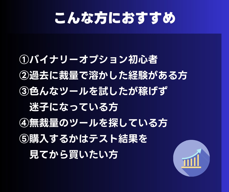 統計的優位性バイナリーサインProを提供します 10年優位性検証済み｜即戦力の無裁量シグナル イメージ8