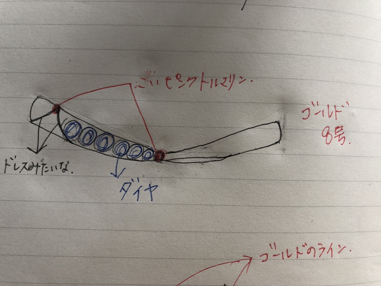 世界に１つ！オーダーメイド結婚指輪を作ります フルオーダーメイドの結婚指輪を手作りします イメージ5