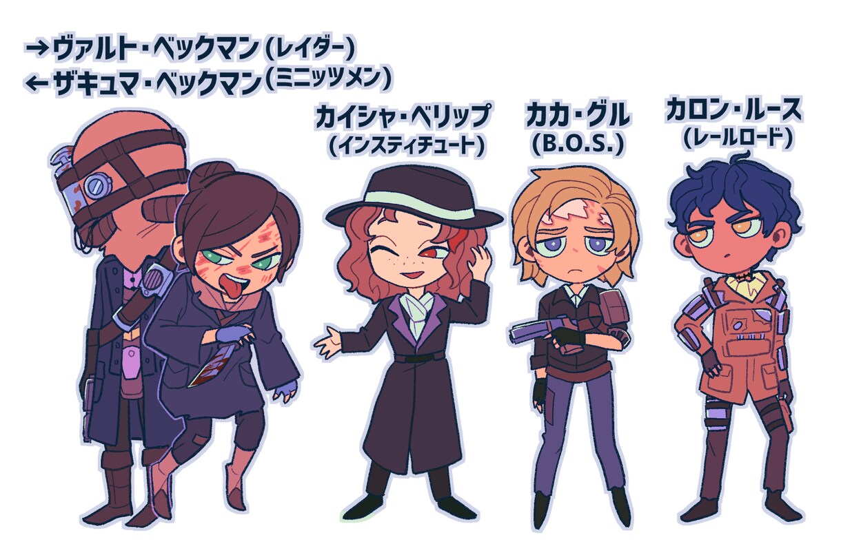 ポップでカラフルなSDイラスト描きます 2～3頭身のSDキャラクター立ち絵を描きます！ イメージ4