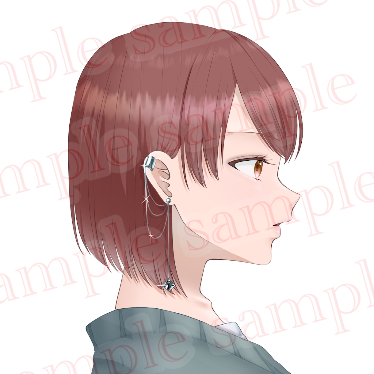 バストアップイラストをお描きします イメージに合ったキャラクターイラストをお届けします! イメージ1