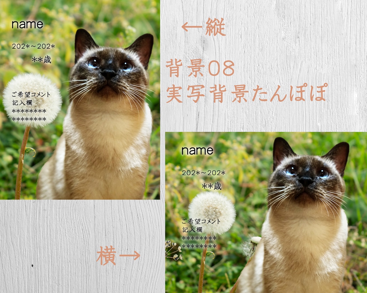 ペットのご遺影作成致します ペットとの大切な思い出を残しませんか？ イメージ9