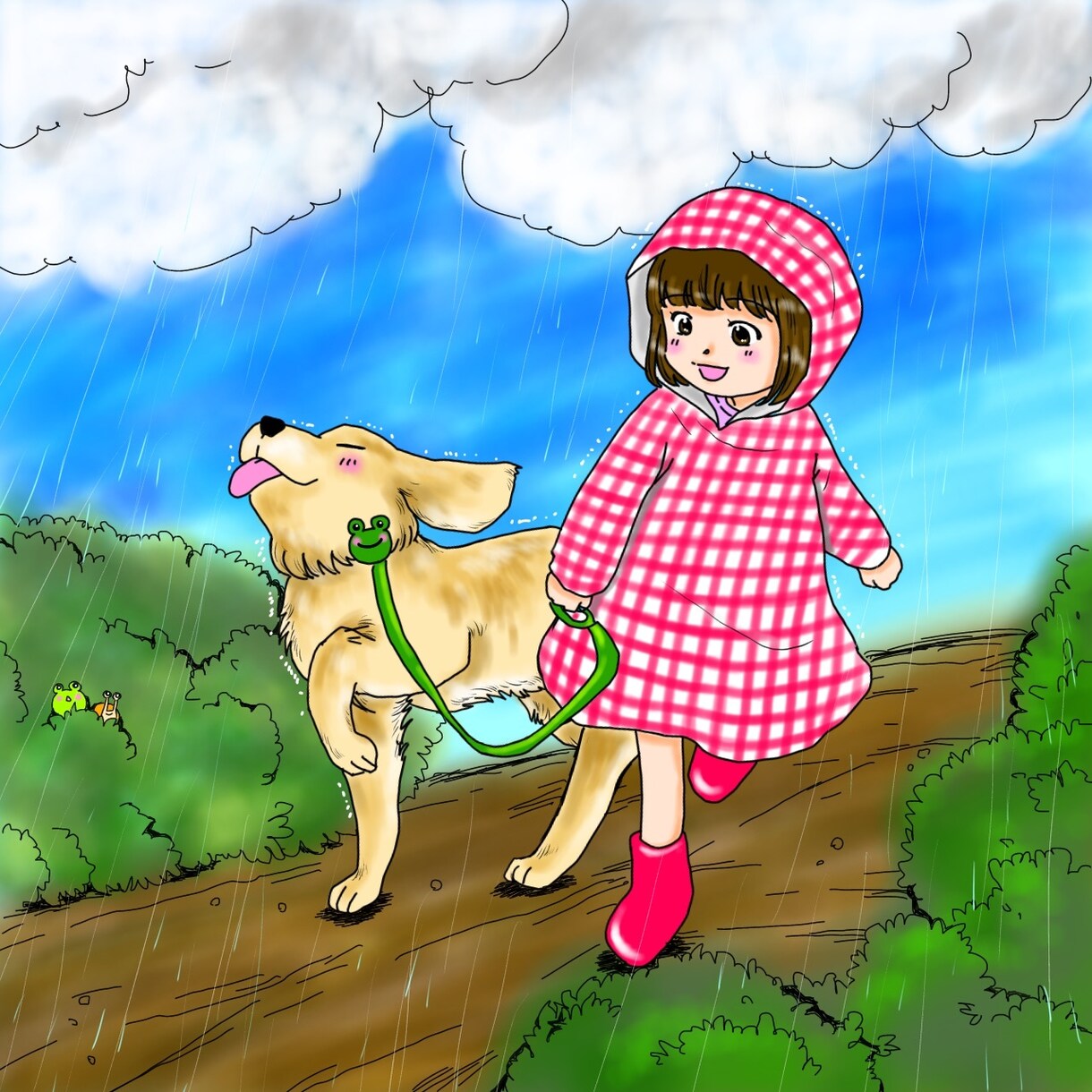商品のPOPや独自のキャラクターを制作します 手描きのやわらかな優しい印象のイラストはいかがでしょうか？ イメージ3