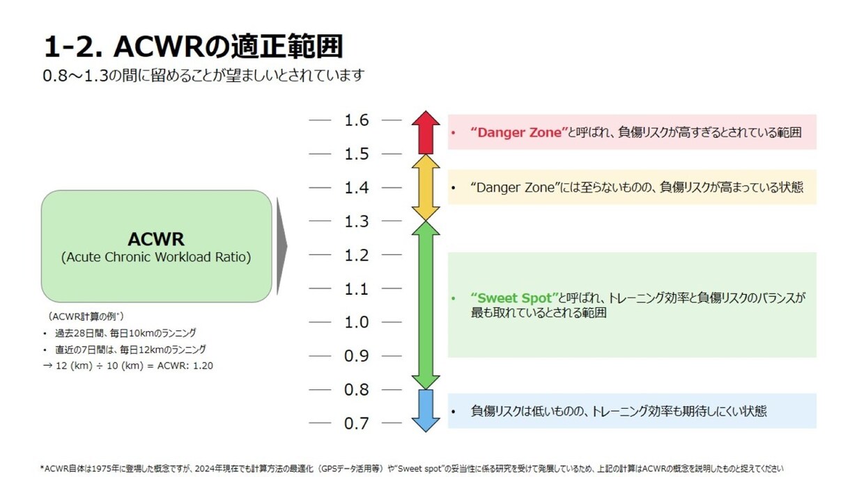 スポーツ選手の負荷管理用ツールを販売します ACWR理論で運動負荷を管理し、負傷リスクを軽減するツール イメージ3