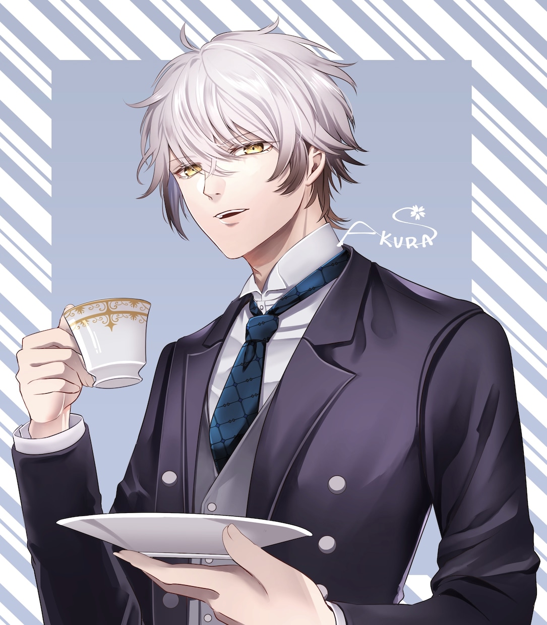 イケメン男子のアイコン描きます 乙女ゲーム風イケメンのアイコンを作成します イメージ5