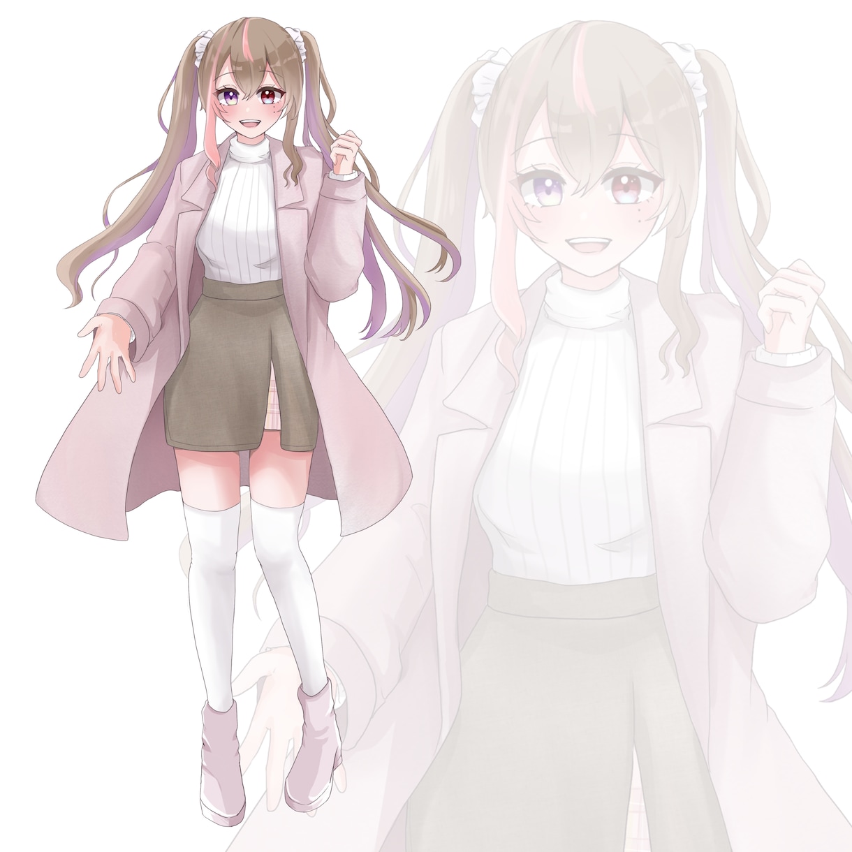 きゅるきゅるなかわいいイラスト制作します 男の子も女の子もお描きできます！ミニキャラ得意です！ イメージ2