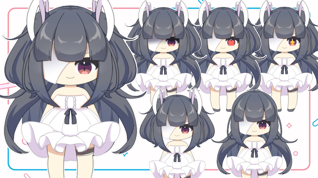 即納！VTubeStudioで動くキャラ販売します 02/19新モデル追加しました！ イメージ2
