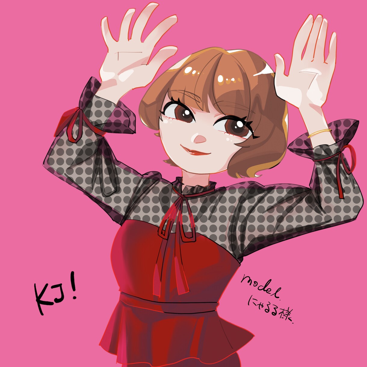 見つめていたくなるアイコン、描きます ちょっとあざとく、ちゃんと似てる。 イメージ5