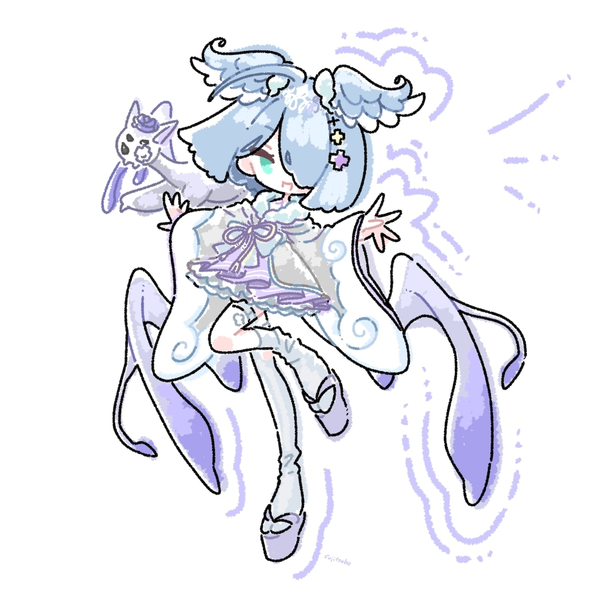 ゆるふわのイラスト描きます ゆるふわならお任せを！いろんなキャラクターをデフォルメに！ イメージ1