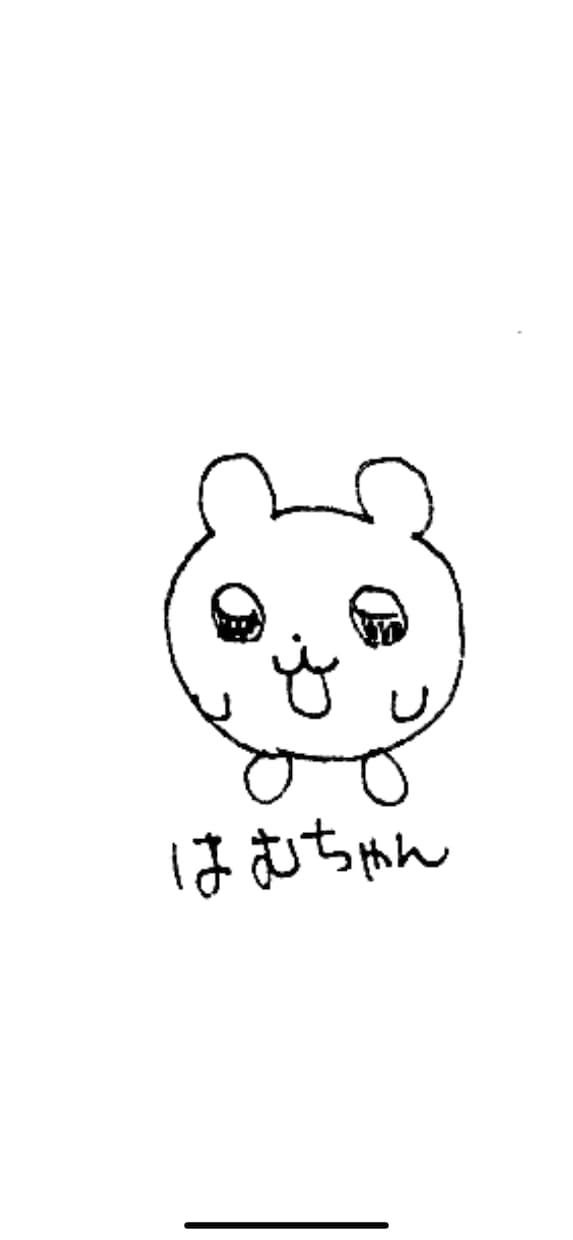 ゆるい可愛い幼稚な絵を描きます 女の子が書いてくれた似顔絵がもっとー。 イメージ3
