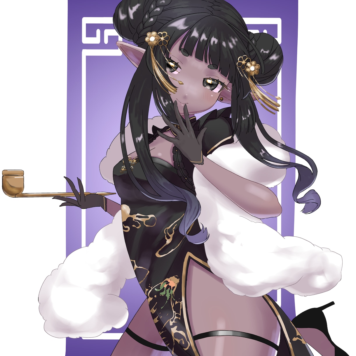 アニメキャラクターみたいなかわいい絵描きます 安くて早いがモットーです!何回でもラフ提出&修正可能! イメージ1