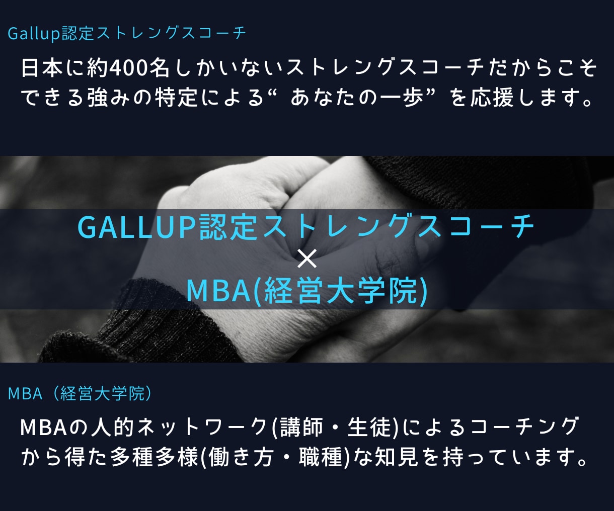 ストレングスファインダーを使って課題解決をします MBA×Gallup認定資格者：フィードバック&後日ワーク付 イメージ2