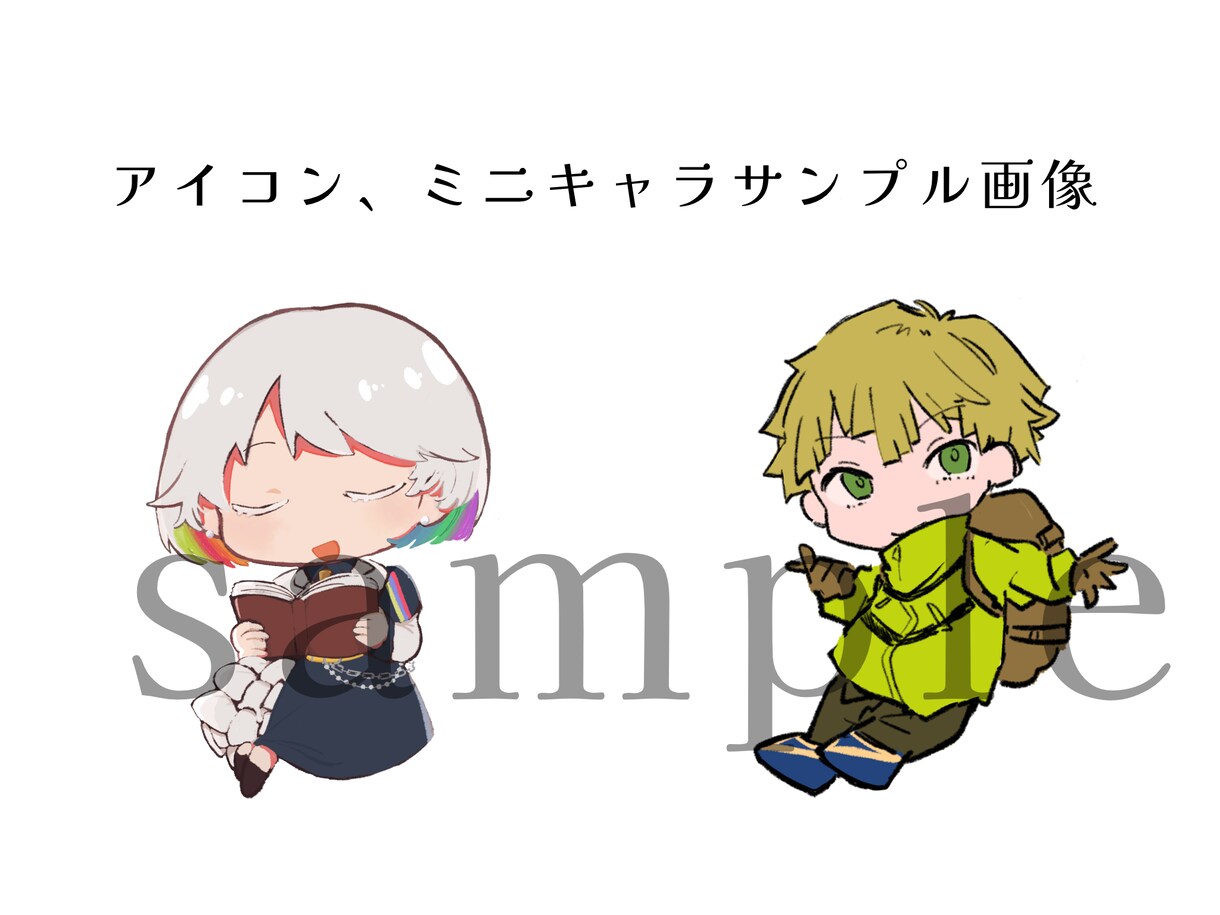 イラスト、立ち絵作成します TRPG、配信活動等にご利用いただけます。 イメージ3