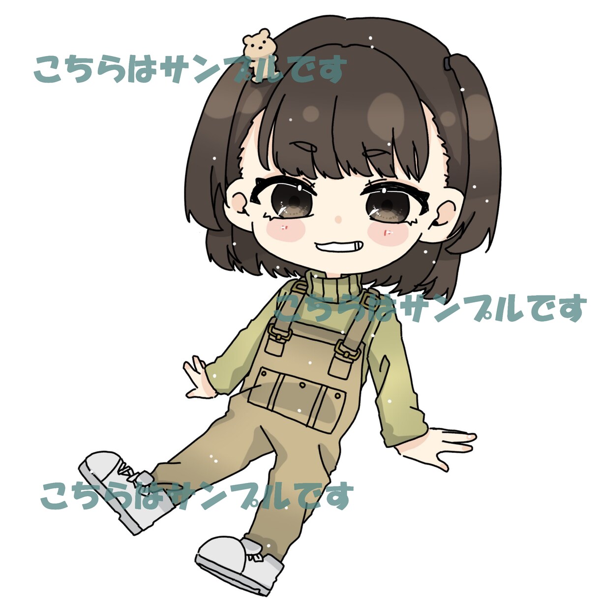 表情豊かなデフォルメアイコンお描きします デフォルメでもかわいく表情豊かに！ イメージ3