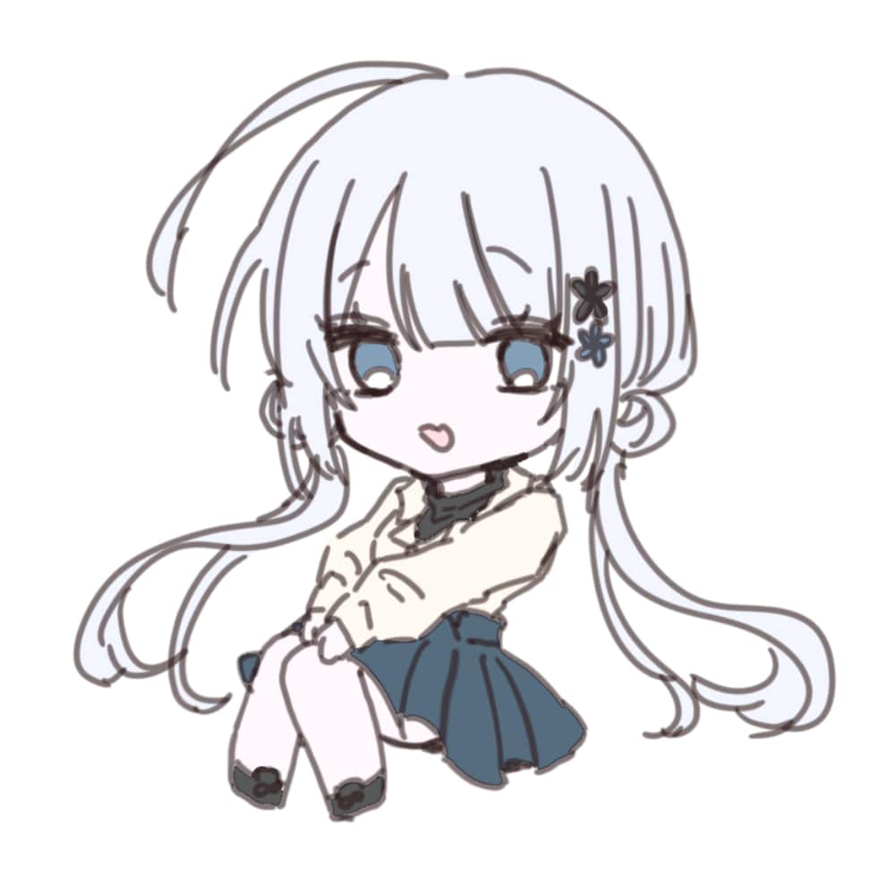 商用利用無料♡キラキラかわいいイラストを描きます SNSアイコン/動画の立ち絵/グッズなど幅広い範囲で！ イメージ3