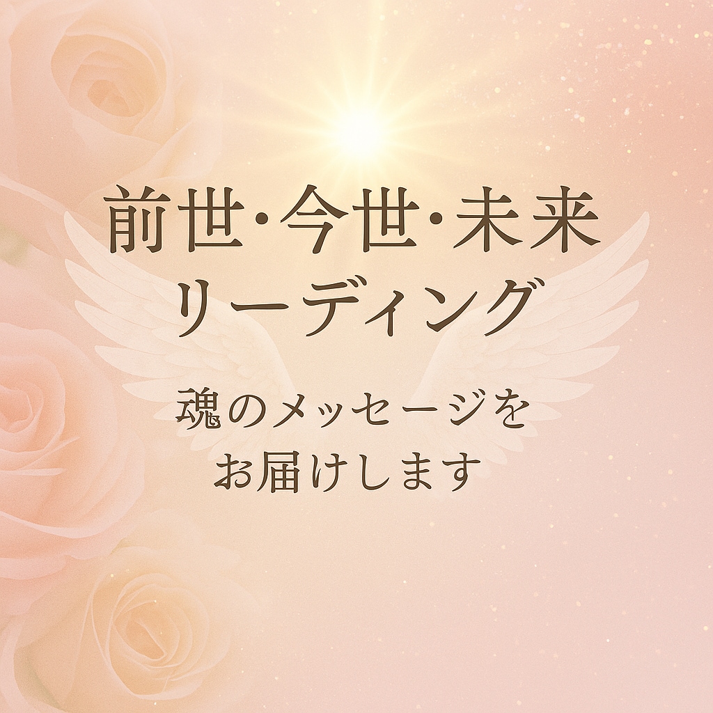 前世・今世・未来を霊視で読み解きます 魂の設計図を読み解き、魂の気づきや癒しをお届け…☆ イメージ1