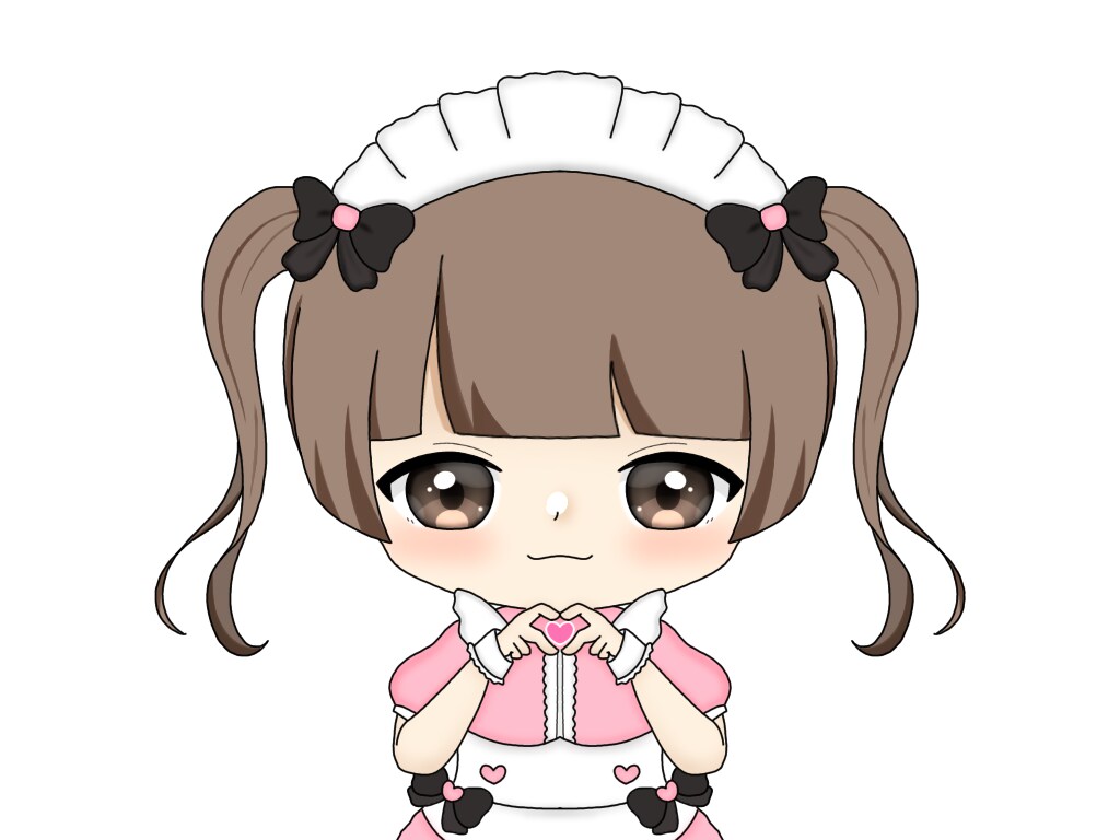 最短即日納品！メイド量産イラスト描きます SNS等のアイコンなどの使用可！ イメージ1