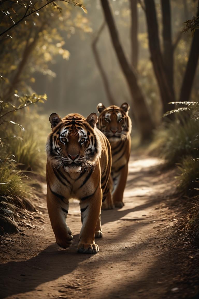 AIで創るペット・動物等のイラスト制作代行します ねこ・犬・ゴリラ・リス・ライオン・トラなど イメージ4
