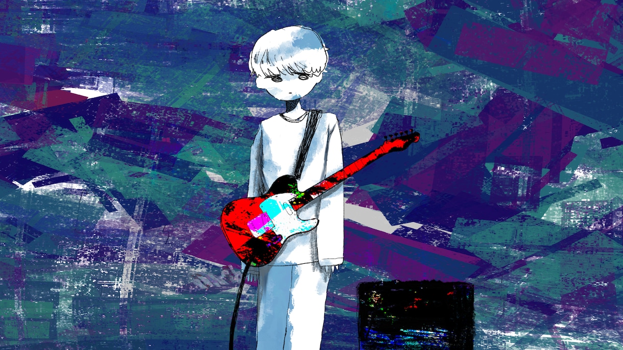 雰囲気ある1枚イラスト描きます MV1枚絵、CDジャケット、グッズ、アイコンなどに！ イメージ7