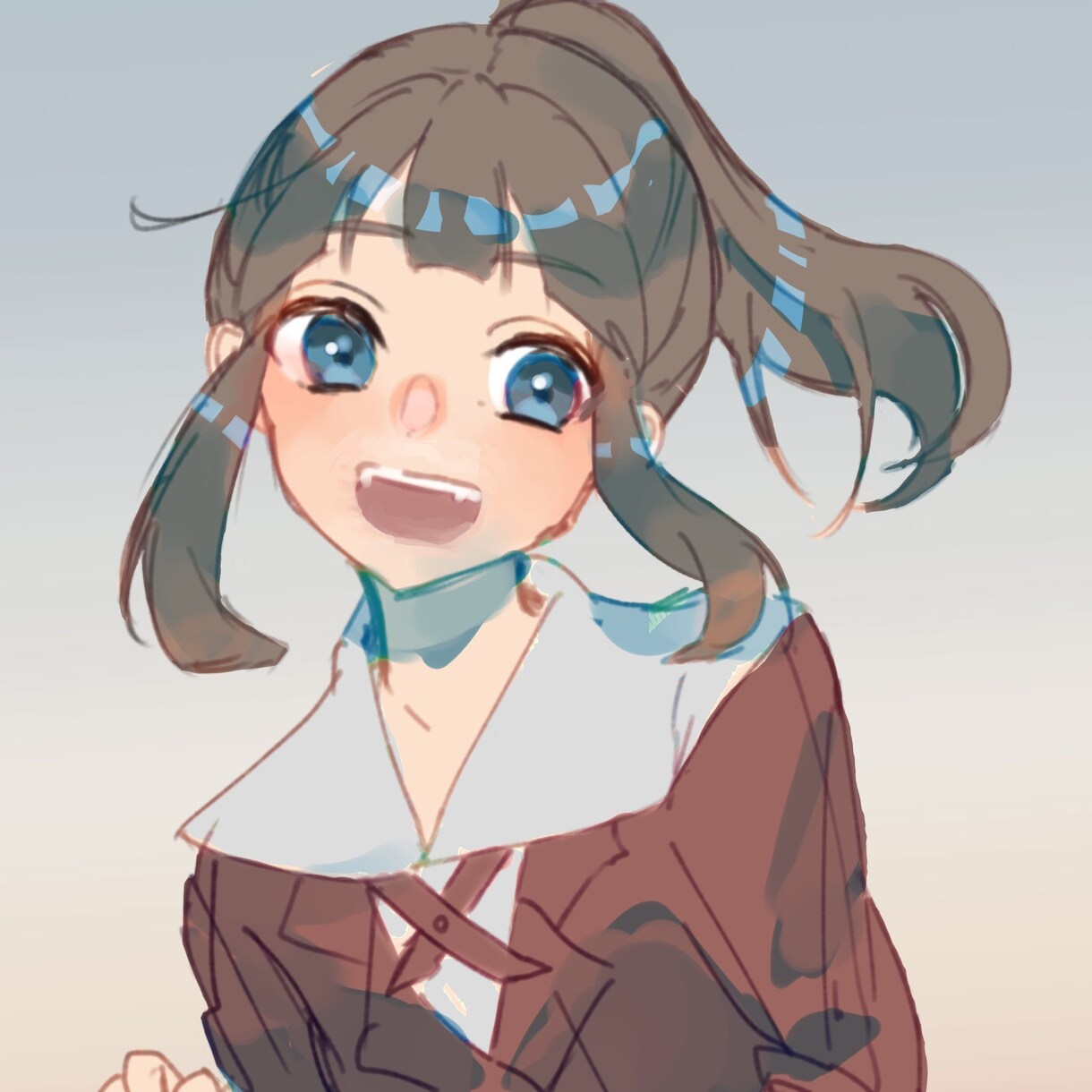 イラスト描きます アイコンに使えるイラストを描きます。胸上の人物画です。 イメージ3