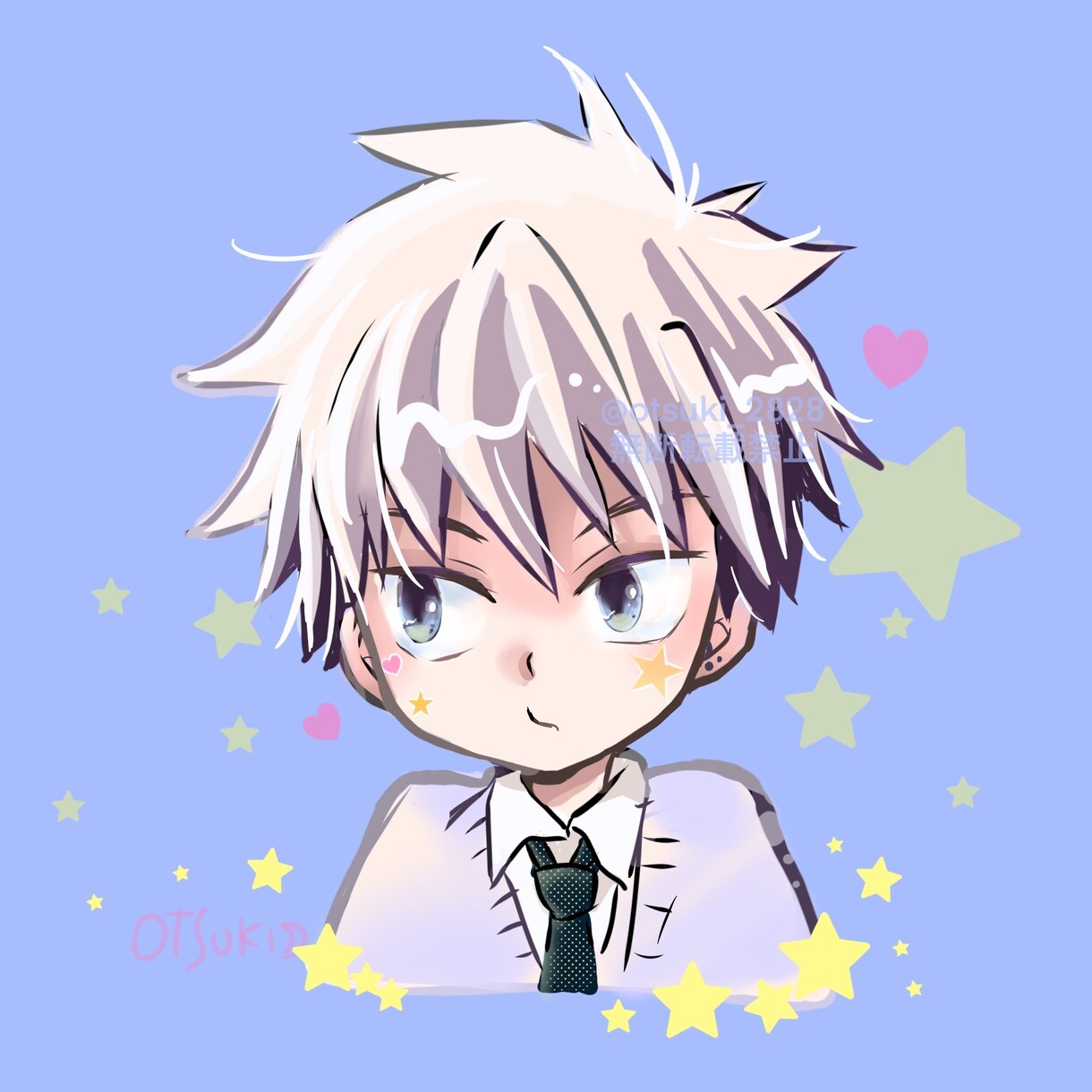 あなただけのキラふわ風アイコン描きます 丁寧にお描き致します。自分用・プレゼント用にいかがでしょう。 イメージ1