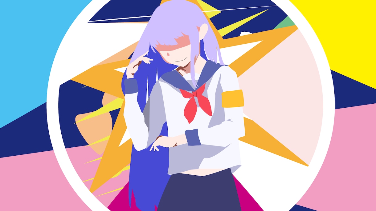 SNSで自由に利用できるイラストを描きます アニメっぽいキャラクターが苦手な方にもオススメのイラストです イメージ2