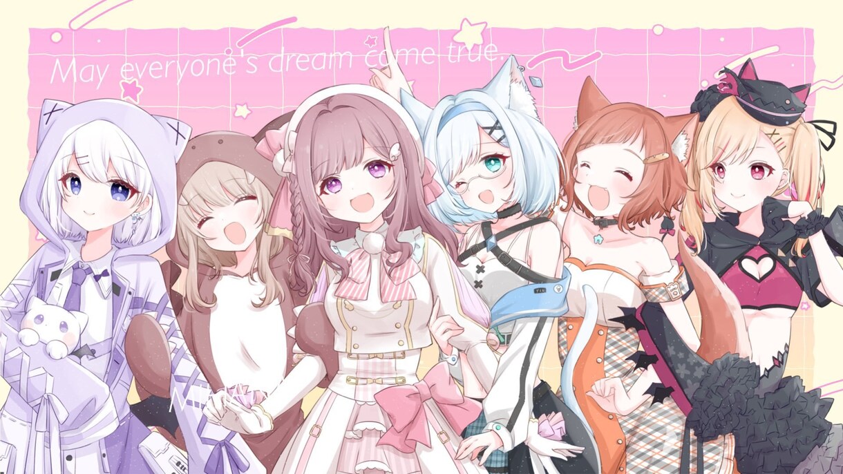 納期要相談！サムネやグッズのイラスト描きます Vtuberさん等の配信者さんによくご利用いただいてます！ イメージ8
