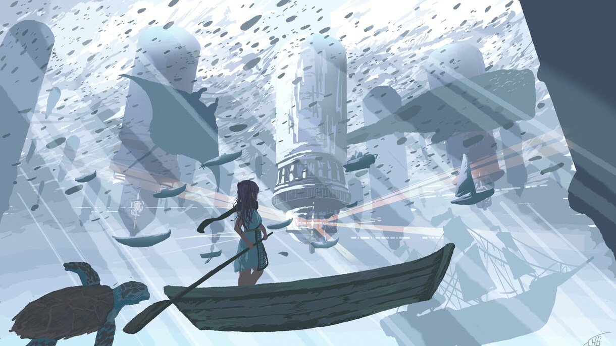 背景ありキャライラストの仕事お受けします 背景単体、キャラ単体、複合のイラスト制作可能です イメージ10