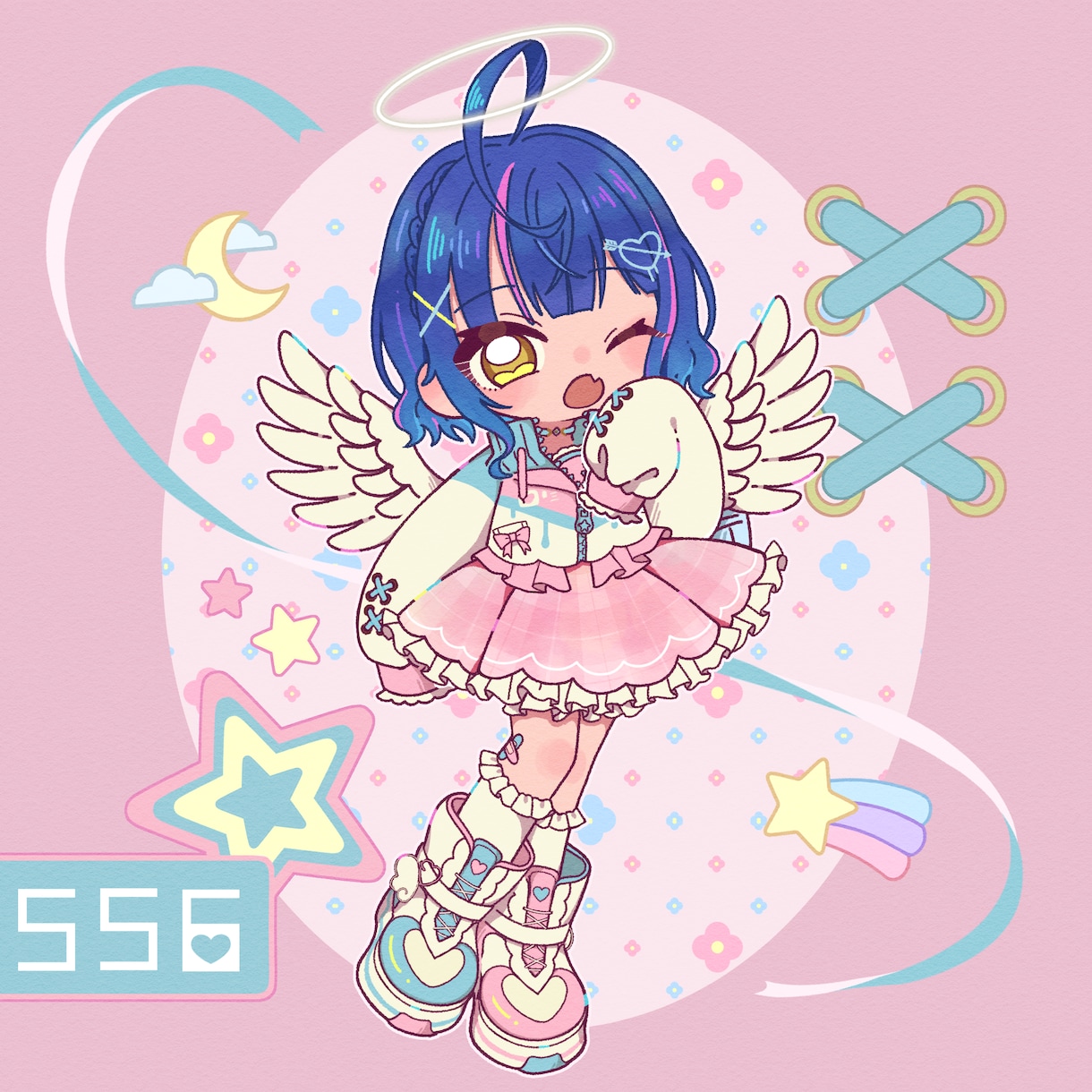 グッズやアイコンに！可愛いSD♡デフォルメ描きます 全身描きます！似顔絵も可能！様々な用途にお使い頂けます○ イメージ2