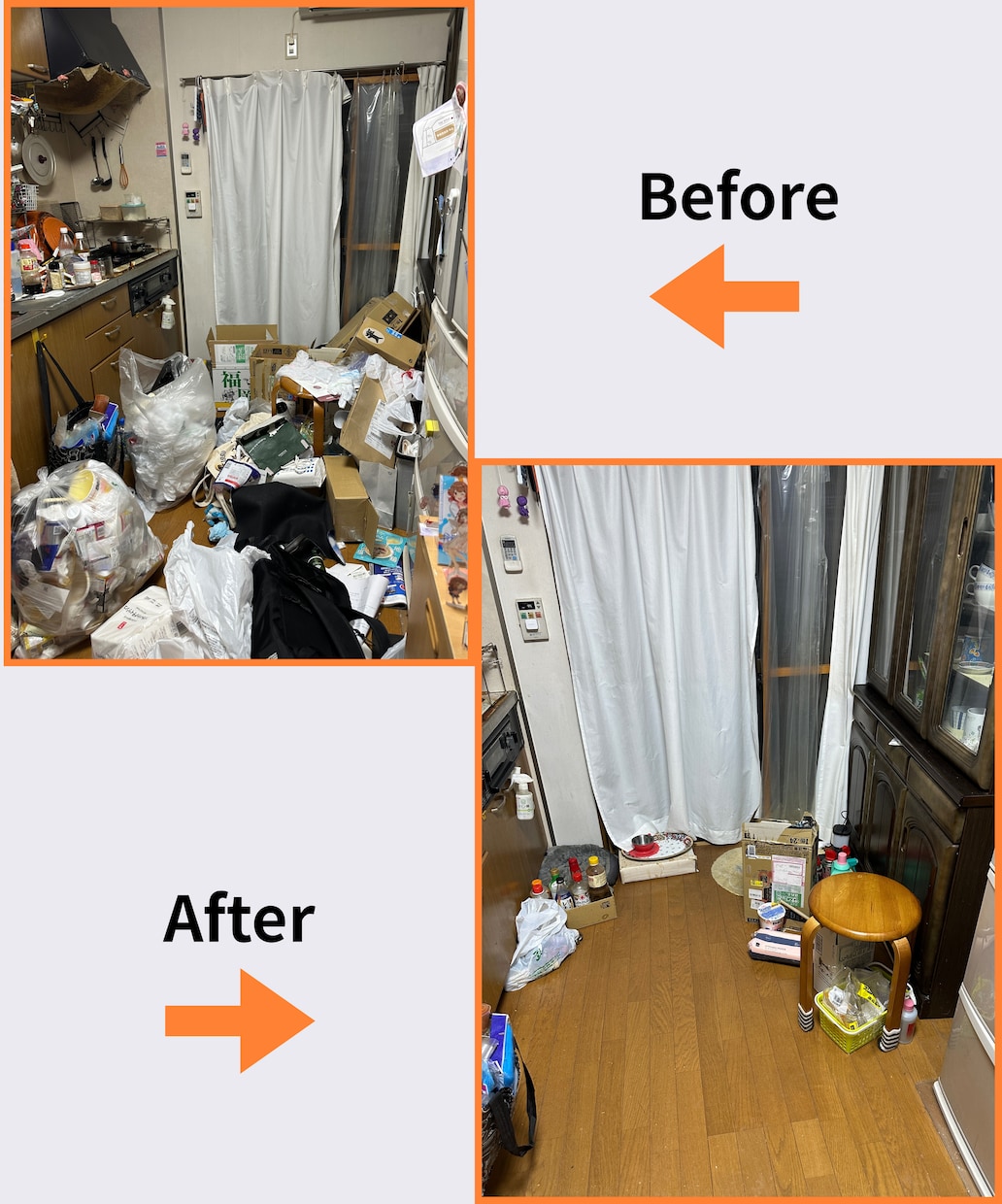 リバウドしない片付けサポートをします どこから片付け初めていいかわからない方にピッタリ イメージ2