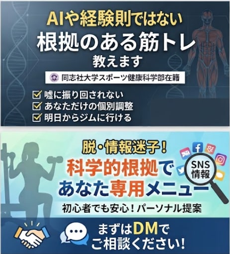 SNSの嘘を科学で断つ！筋トレメニュー提案します 根拠なき情報に終止符を。科学の力であなたの筋トレを最適化 イメージ1