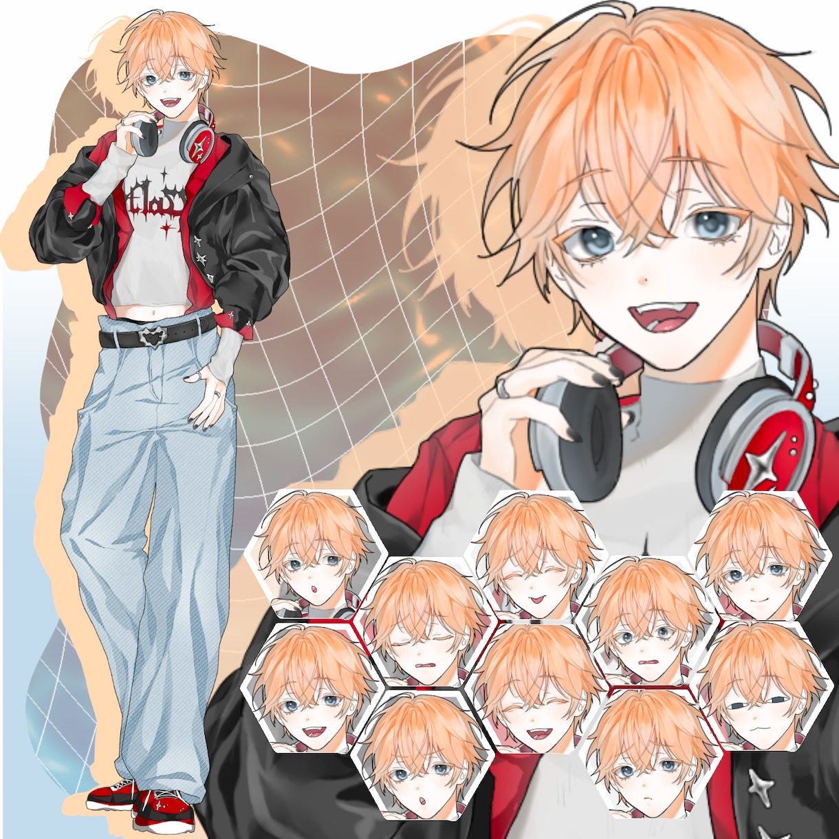 SNSでしようする立ち絵描きます 貴方だけの特別なキャラクターを描きます! イメージ1