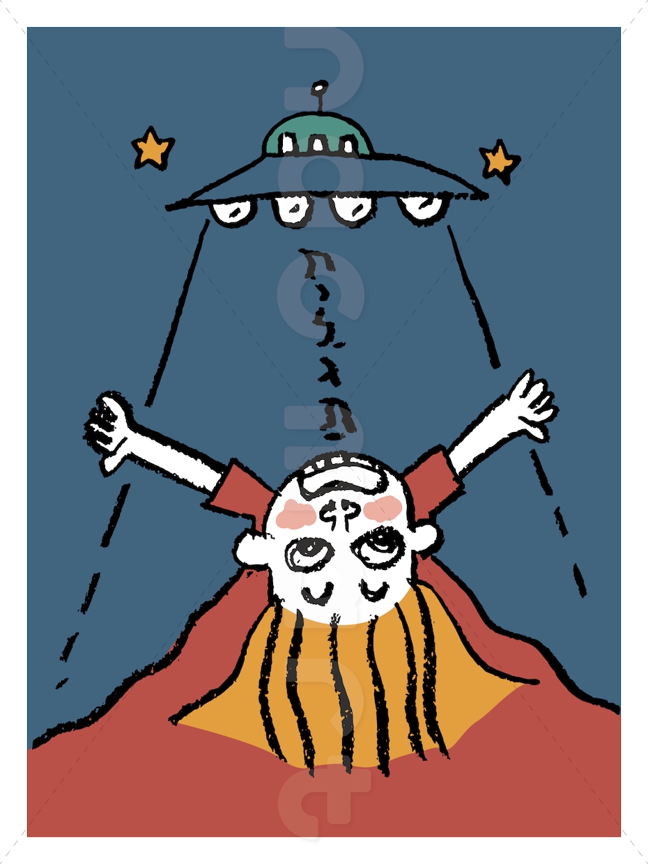 勢いのある手描きの人物イラストカット作成します ギャグっぽいテイストの挿絵にぴったりなモノクロイラストです。 イメージ7