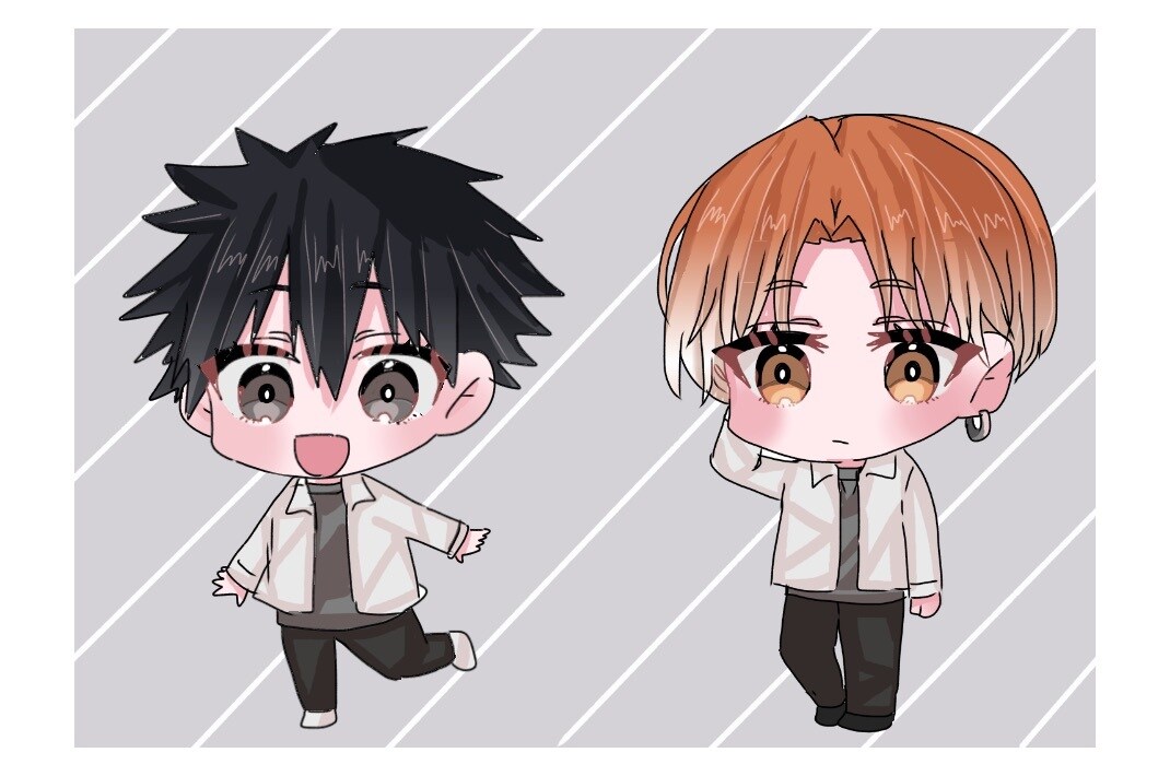 あなただけの素敵なアイコン作ります カッコイイ男子から可愛いミニキャラまでなんでも描きます イメージ3