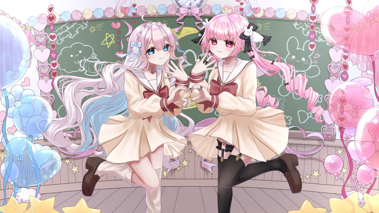 イラスト制作します パーツ分け対応｜グッズやサムネ、歌ってみたのMVなど イメージ8