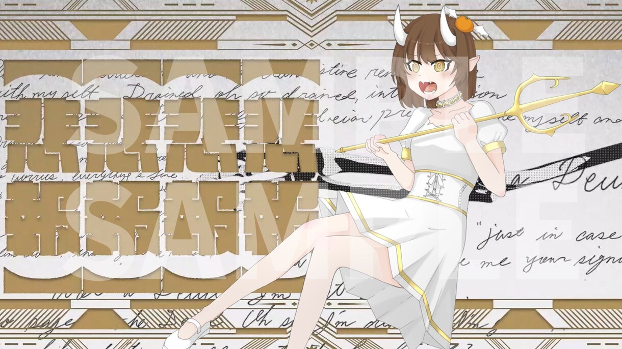 歌ってみた等サムネイル,MVイラスト描きます 本家様の構図に寄せた貴方のためのイラストを イメージ3