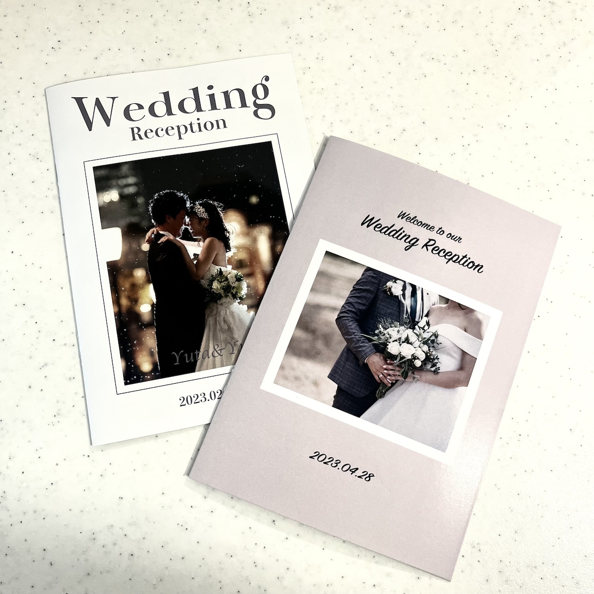 結婚式のプロフィールブックを製作いたします どんなコーディネートにもどの世代にもはまるデザイン✨① イメージ1