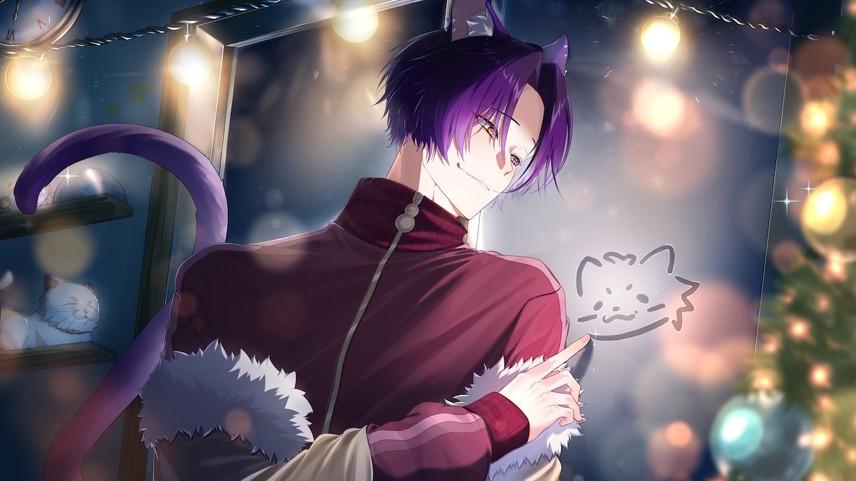 一枚絵制作いたします キャラの魅力が伝わるイラスト制作を心がけています。 イメージ3