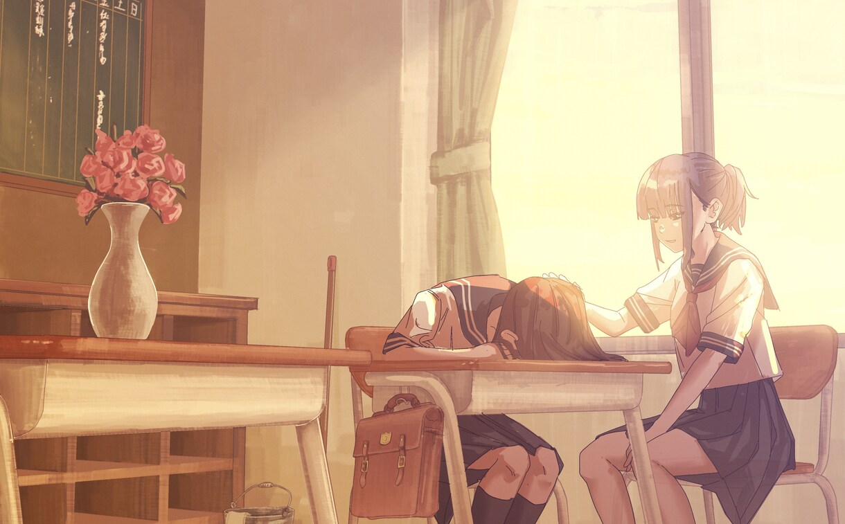 一枚絵イラストを描きます 優しい雰囲気のイラストを描きます イメージ5