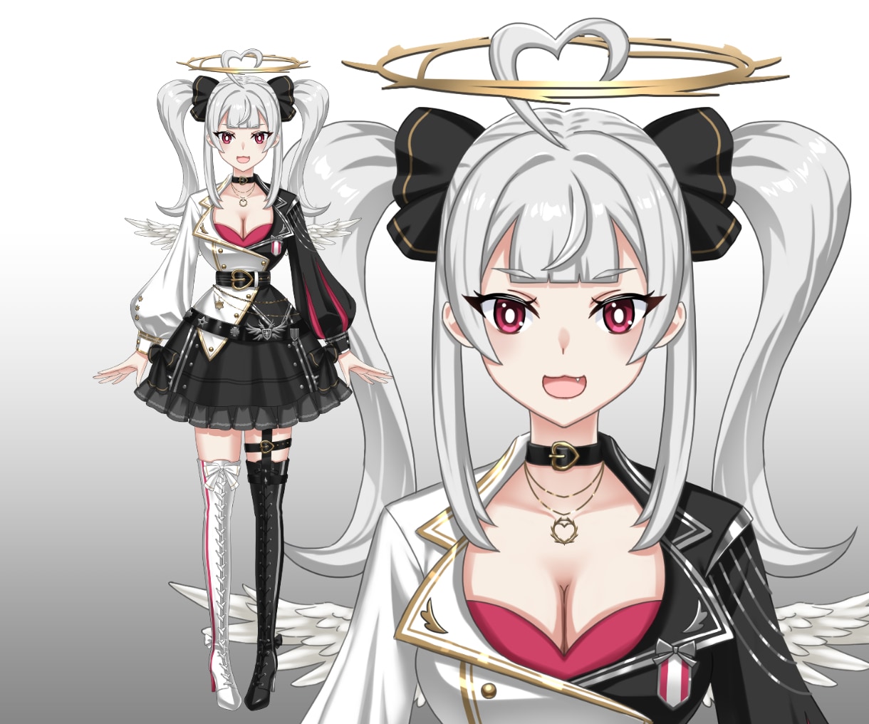 IRIAM用立ち絵イラスト描きます キャラクターデザイン料も込み！修正回数無制限！ イメージ4