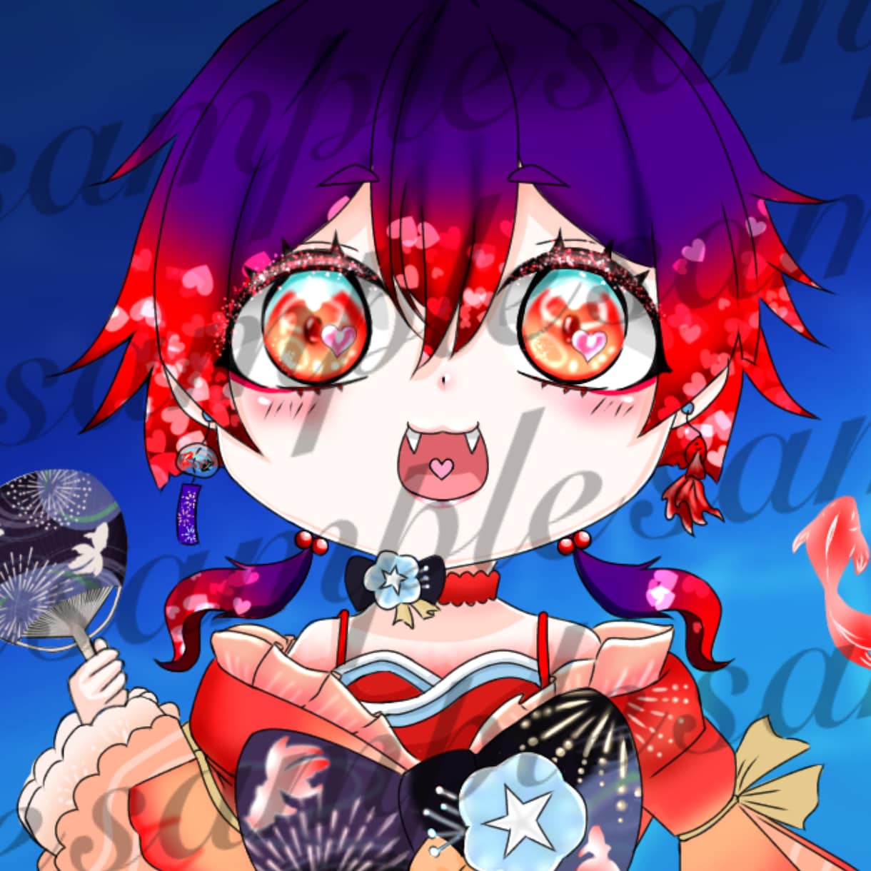 初めて自分の絵を売りたいと思います 自分のイラストを見ていいなと思ってくださる方に絵を描きたい イメージ2