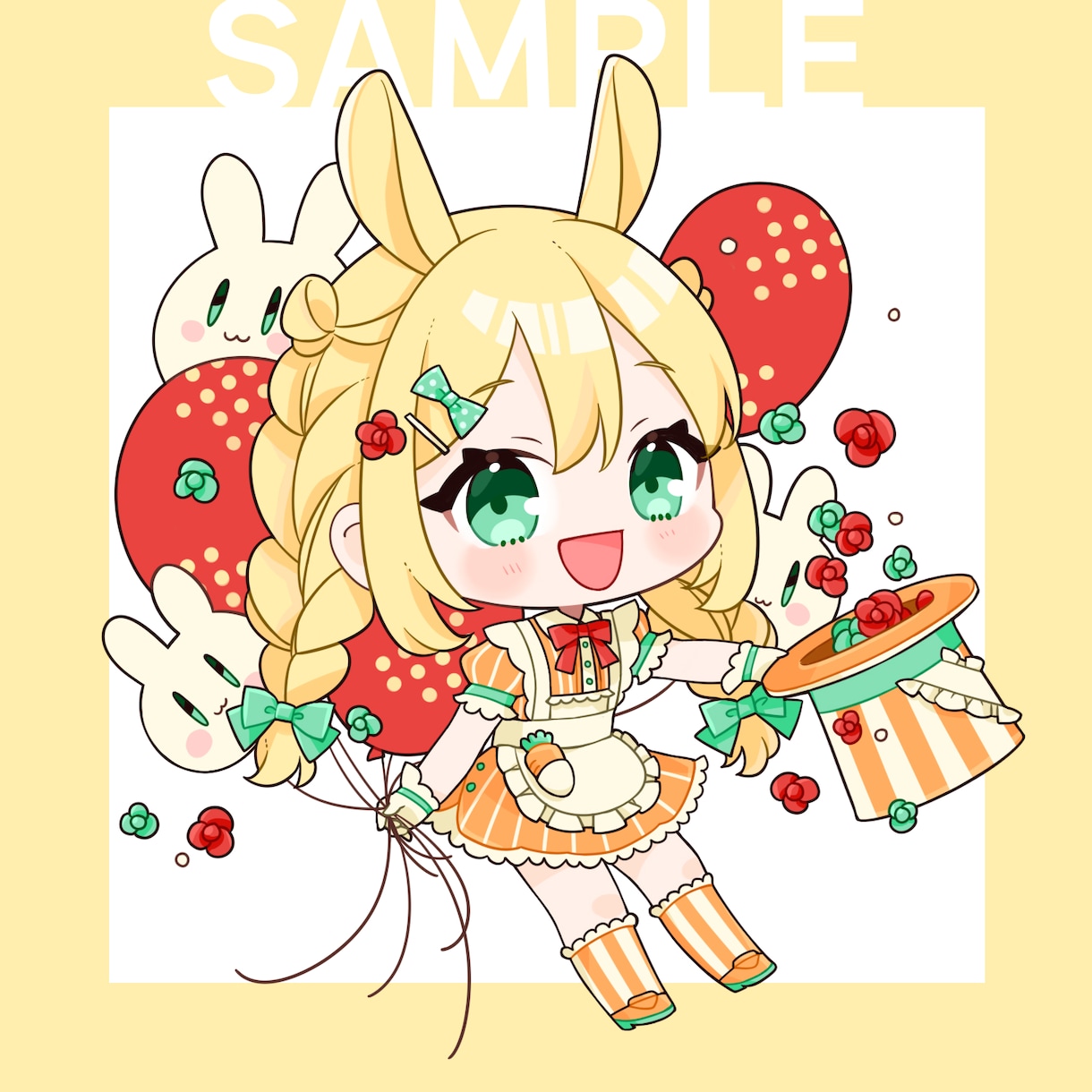 デフォルメイラストかきます 可愛くデフォルメしたイラストかきます！ イメージ2