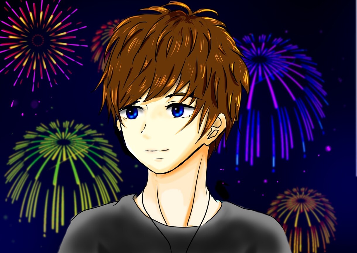 似顔絵イラストを描かせて頂きます 感謝の気持ちを込めて楽しく描かせて頂きます イメージ1