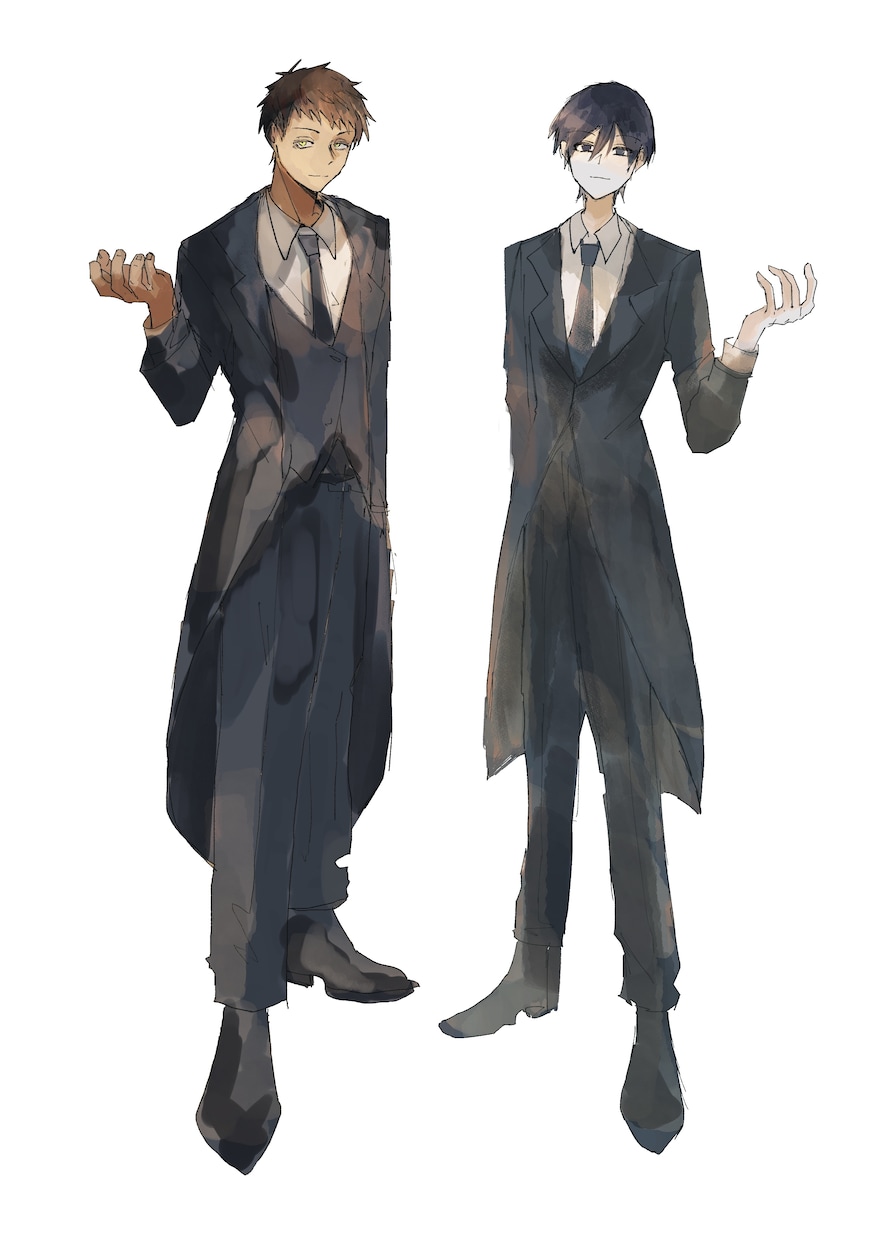 7000円全身立ち絵バストアップ3000円描きます 最短1日！怪しくてかっこいい男が得意です。 イメージ7