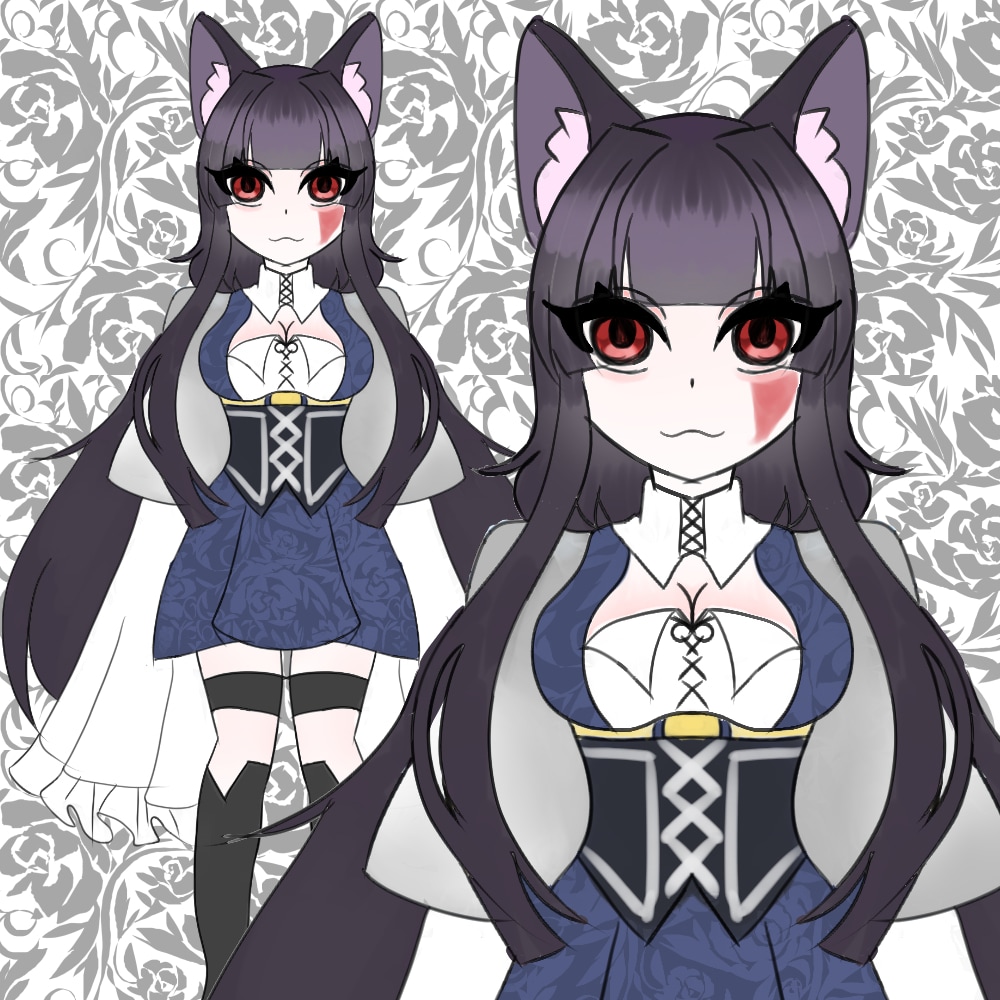 即対応✨可愛い立ち絵イラストつくります あなた専用の立ち絵を制作します！ イメージ1